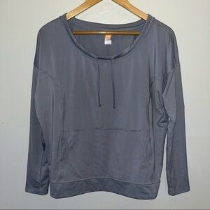 Lucy Tech Gray Long Sleeve Top Women’s Medium